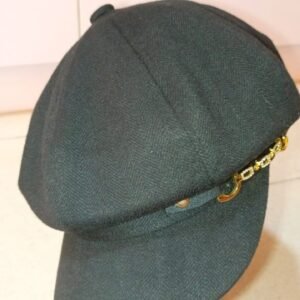 FASHION FACE CAP BLACK AND BROWN