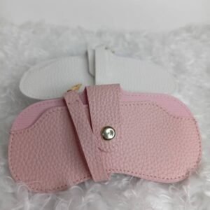 LEATHER EYEGLASS POUCH