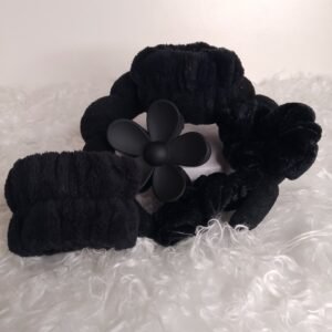 DECORATIVE HAIR SET BLACK