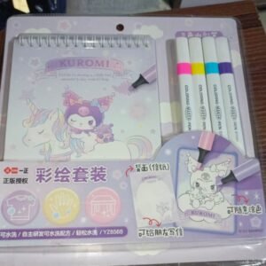 KUROMI WITH COLOURING PEN