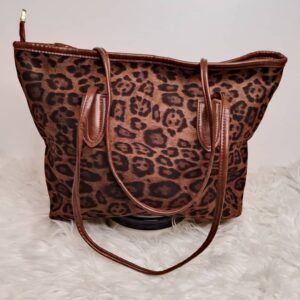 ANIMAL SKIN TOTE BAG