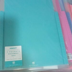 6 POCKET DOCUMENT BAG